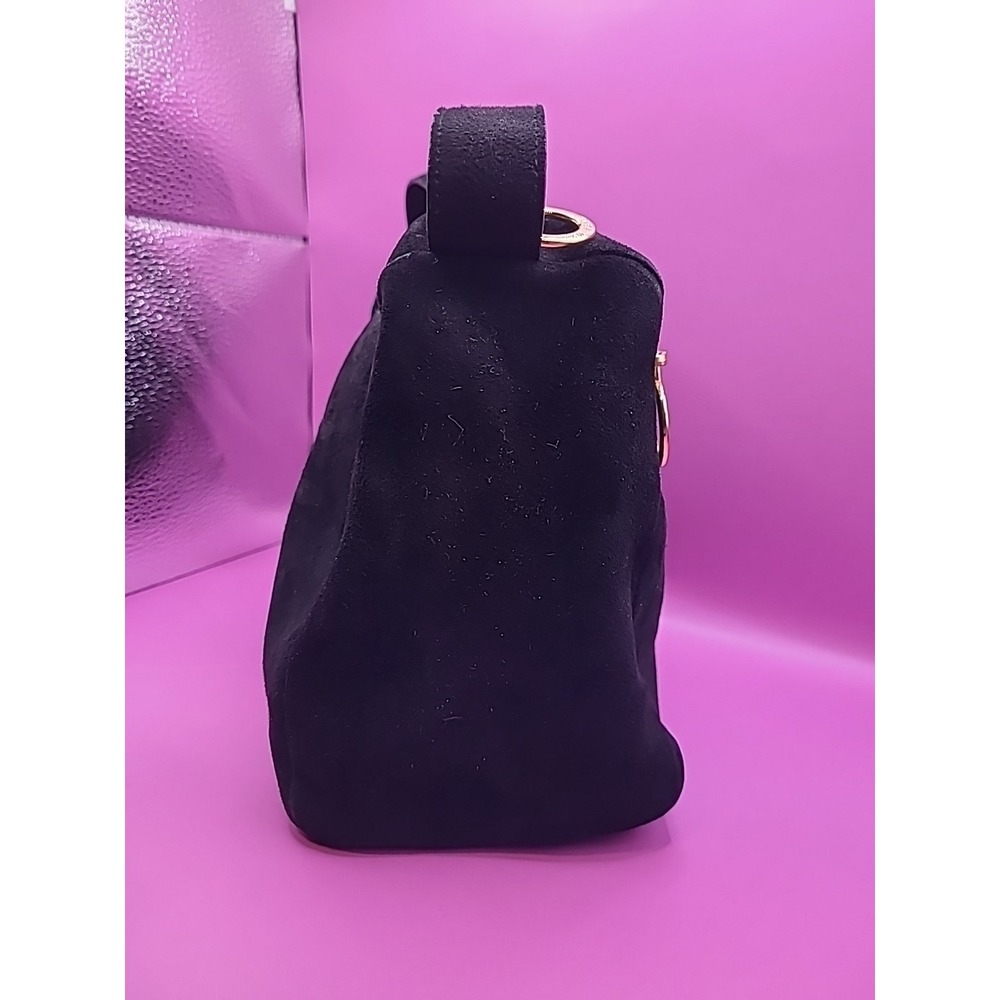 T. Anthony Suede Small Carry-on Shoulder Bag Cosmetic Bag - Picture 5 of 14